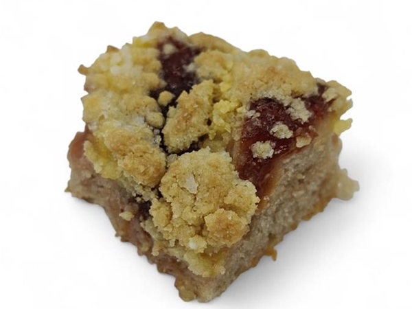 Plaatcake aardbei/stukje