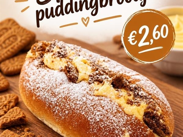 Speculoos puddingbroodje
