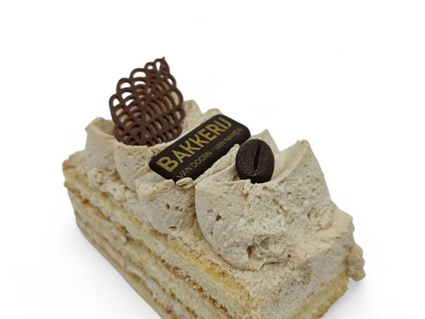 Mokka cake gebakje