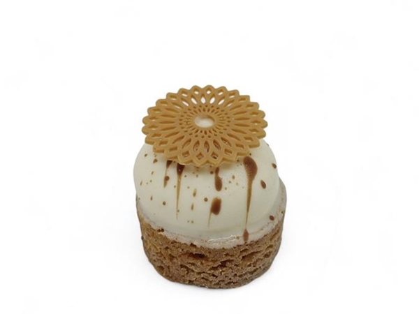 Framboos Witte chocolademutsje